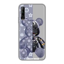 Силіконовий чохол для Huawei Y7 Pro 2019 – Ведмідь Louis Vuitton