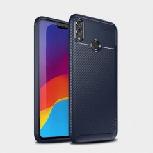 Чохол Kaisy для Huawei Y7 2019 із текстурою карбону