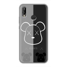 Чохли для Huawei Y7 2019 - Bearbrick Louis Vuitton (PREMIUMPrint) – БеарБрік очі