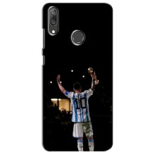 Чехлы Лео Месси Аргентина для Huawei Y7 2019 (Лео Чемпион)