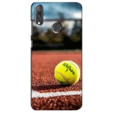 Чехлы с принтом Спортивная тематика для Huawei Y7 2019 (Теннисный корт)
