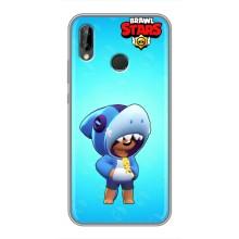 Чехол для Huawei Y7 2019 Бравл Старс (VPrint) – Леон акула