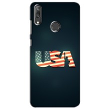 Чехол Флаг USA для Huawei Y7 2019 – USA