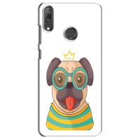 Бампер для Huawei Y7 2019 с картинкой "Песики" – Собака Король