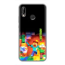 Чохли для Huawei Y7 2019 (Персонажі МайнКрафт) (Герой Майнкрафт)