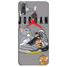 Силиконовый Чехол Nike Air Jordan на Хуавей У7 (2019) (Air Jordan)