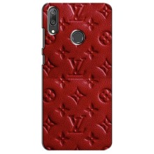 Текстурный Чехол Louis Vuitton для Хуавей У7 (2019) – Красный ЛВ
