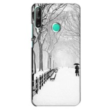 Чехлы на Новый Год Huawei Y7p (2020) (Снегом замело)