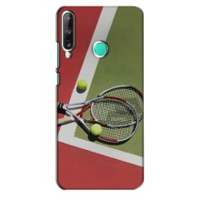 Чехлы с принтом Спортивная тематика для Huawei Y7p (2020) (Ракетки теннис)