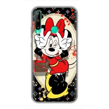 Чохол Disney Mouse Huawei Y7p (2020) (PREMIUMPrint) – Мінні peace