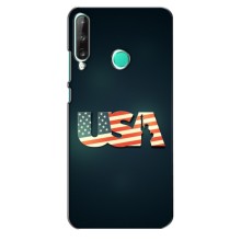 Чехол Флаг USA для Huawei Y7p (2020) (USA)