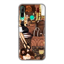 Чохол Стиль Louis Vuitton на Huawei Y7p (2020) (Мода Луі Віттон)