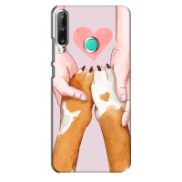 Чехол (ТПУ) Милые собачки для Huawei Y7p (2020) (Любовь к собакам)