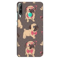 Чехол (ТПУ) Милые собачки для Huawei Y7p (2020) – Собачки Мопсики