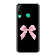Чехол банты для Huawei Y7p (2020) – Бант на черном