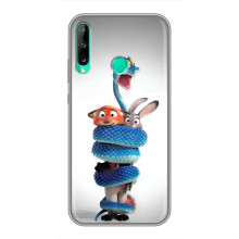 Силіконовий чохол з принтом Зоотрополіс для Huawei Y7p (2020) – Змія Зоо