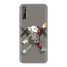 Чехлы для Huawei P Smart S / Y8p (2020) - Bearbrick Louis Vuitton (PREMIUMPrint) (Беарбрик Джордан)