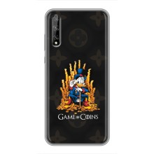 Чехлы для Huawei P Smart S / Y8p (2020) - Скрудж МакДак Louis Vuitton (PREMIUMPrint) (Король денег)