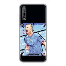 Чехлы с футболистом Ерлинг Холанд для Huawei P Smart S / Y8p (2020) (AlphaPrint) (гол Эрлинг Холланд)