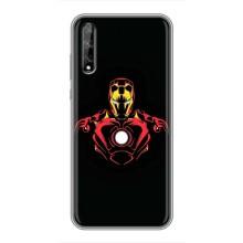 Чехлы с героями Марвел Huawei P Smart S / Y8p (2020) (VPrint)