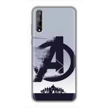 Чехлы с героями Марвел Huawei P Smart S / Y8p (2020) (VPrint)