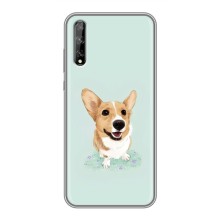 Чехлы с собаками для Huawei P Smart S / Y8p (2020) (VPrint) (Корги)