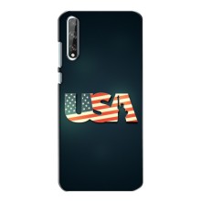 Чехол Флаг USA для Huawei P Smart S / Y8p (2020) (USA)
