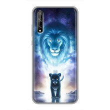 Чохол з картинкою ЛЕВ для Huawei P Smart S / Y8p (2020) (VPrint) (Маленький лев)