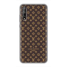 Чохол Стиль Louis Vuitton на Huawei P Smart S / Y8p (2020) (Фон Луі Віттон)