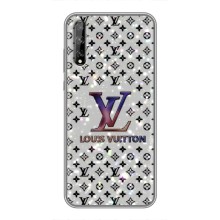 Чехол Стиль Louis Vuitton на Huawei P Smart S / Y8p (2020) (Яркий LV)