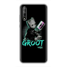 Чехол Супергерои Марвел на Хуавей П Смарт С – Groot