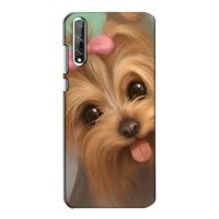 Чехол (ТПУ) Милые собачки для Huawei P Smart S / Y8p (2020) (Йоршенский терьер)