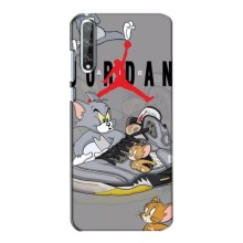 Силиконовый Чехол Nike Air Jordan на Хуавей П Смарт С (Air Jordan)