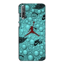 Силиконовый Чехол Nike Air Jordan на Хуавей П Смарт С (Джордан Найк)