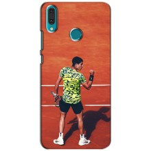 Чехлы с принтом Спортивная тематика для Huawei Y9 2019 / Enjoy 9 Plus – Алькарас Теннисист
