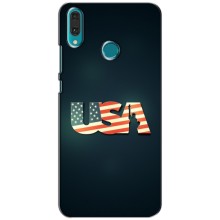 Чохол Прапор USA для Huawei Y9 2019 / Enjoy 9 Plus – USA