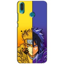 Купить Чехлы на телефон с принтом Anime для Хуавей У9 (2019) – Naruto Vs Sasuke