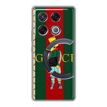 Бренднові Чохли для Infinix GT 20 Pro - (PREMIUMPrint) (Барт ГУЧЧІ)