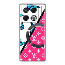 Бренднові Чохли для Infinix GT 20 Pro - (PREMIUMPrint) (Мода LV)