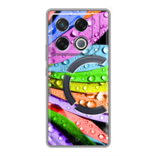 Чехлы (ART) Цветы на Infinix GT 20 Pro (VPrint) (Семиквітка)