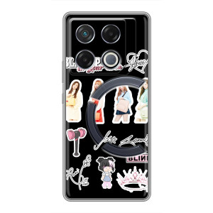 Чехлы с картинкой для Infinix GT 20 Pro – Арт блэкпинг
