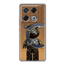 Чехлы для Infinix GT 20 Pro - Bearbrick Louis Vuitton (PREMIUMPrint) (Bearbrick)