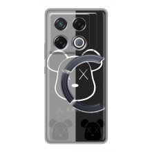 Чехлы для Infinix GT 20 Pro - Bearbrick Louis Vuitton (PREMIUMPrint) (БеарБрик глаза)