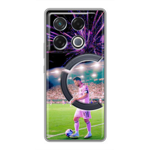 Чехлы Лео Месси в Майами на Infinix GT 20 Pro (Месси в Майами)