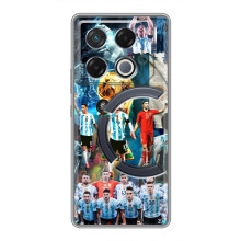 Чехлы Месси для Infinix GT 20 Pro (AlphaPrint) (Аргентина Месси)