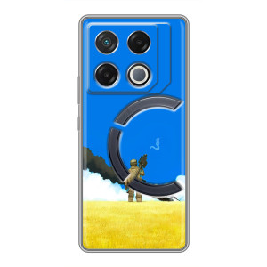 Чехлы на военную тематику для Infinix GT 20 Pro – Попадание
