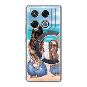 Чохол з друком для Infinix GT 20 Pro - (Мама з дитинкою) (AlphaPrint)