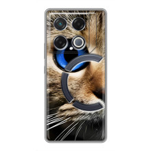 Чехлы с Котиками для Infinix GT 20 Pro (VPrint) (Глаз кота)