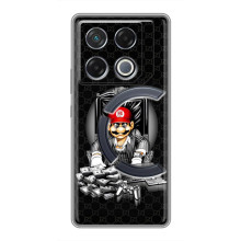 Чехлы с крутыми принтами для Infinix GT 20 Pro - (PREMIUMPrint) (Супер Марио)