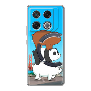 Чехлы с Пандами на Infinix GT 20 Pro – Друзья